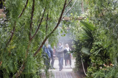 Le parc de la Villa Windsor, un écrin au cœur de Paris